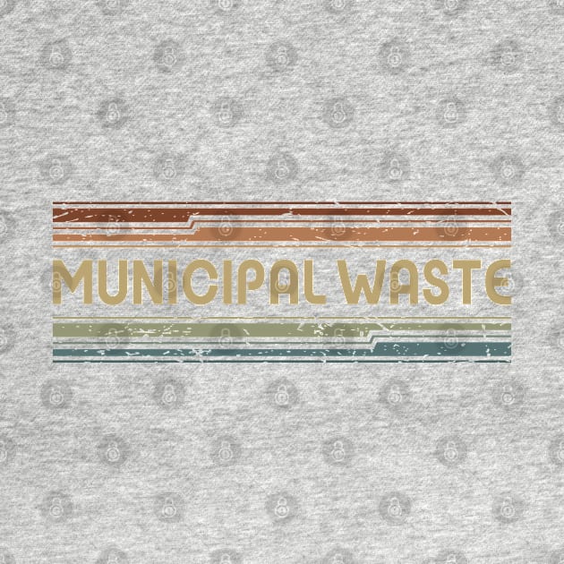 Municipal Waste Retro Lines by casetifymask